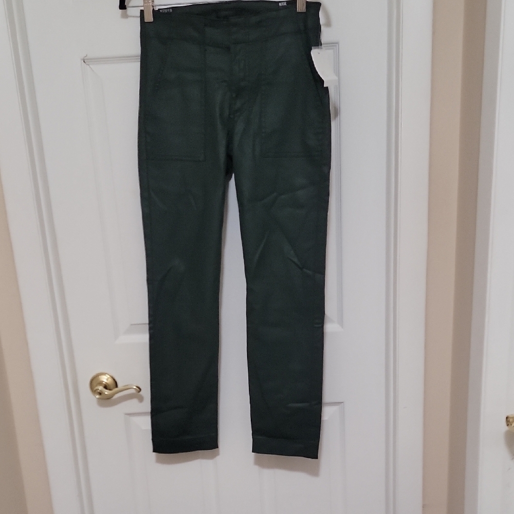 Kut from the Kloth Dark Green Straight Leg Jeans